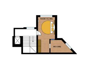 Chambre Lit King-Size - Vue sur Piscine
