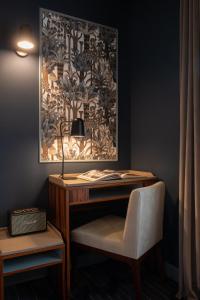 Hotels Mom'Art Hotel : Collection Hermès - Chambre Double « La Couture »