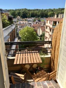 Appartements Studio lumineux avec terrasse, entre Paris et Versailles : photos des chambres