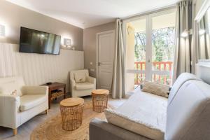 Maisons de vacances Paris Plage Vacances - Appartement 6 pers avec piscine tennis et parking : photos des chambres