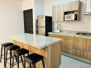 alberca tipo playa,10 min de la playa by G P S rentas