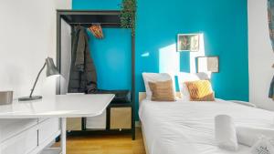 Maisons d'hotes HOMEY Coloc goodLife - Colocation moderne - Chambres privees - Wifi et Netflix - Au pied du tram pour Geneve : photos des chambres