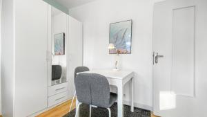 Maisons d'hotes HOMEY Coloc goodLife - Colocation moderne - Chambres privees - Wifi et Netflix - Au pied du tram pour Geneve : photos des chambres