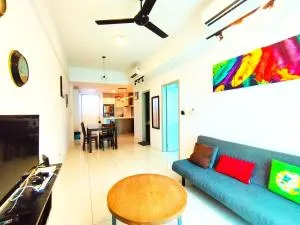 reSTARY - Muji, Sutera Avenue Infinity Pool - Imago Opposite - KK City- 2BR,5Pax 来沙旅 木居主题公寓 - 无边际日落海景泳池 - Imago商场对面 - KK市中心 - 2房5人 - 甘榜森布兰