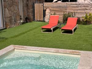 Ogliastru - Maison en pierre avec piscine privée - Figari