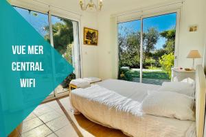 Maisons de vacances Les agapanthes - vue mer : photos des chambres