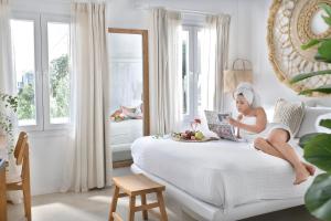 Villa Mykonos Heaven - Sea View & Outdoor Hot Tub