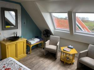 Double Room with Lake View room in Bed and Breakfast De Pepersteeg