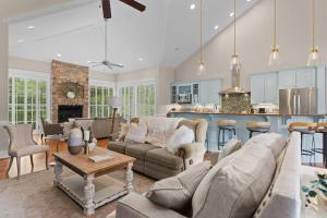 Grand Home on 10 Acres in Surf City w/Private Pond!