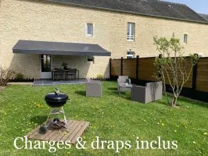 Gîte avec jardin à 1,5 km des plages du débarquement - 特雷西索梅