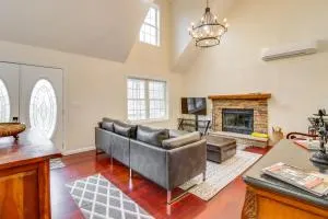 Large Deck and Fire Pit Secluded Pocono Lake Home - Arrowhead Lake