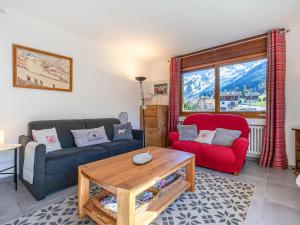 Ski aux pieds, 2 chambres, balcon sud, parking, 6 pers - FR-1-437-87