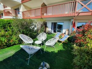 Appartements Studio 4 pers piscine-proche plage-Jumping : photos des chambres