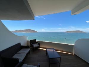 Departamento en Tramonto Resort con vista al mar