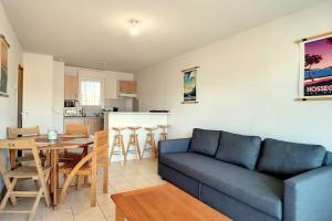 Appartements V-Mimosas 01-Vieux Boucau Appartement 6 personnes calme au coeur de Vieux Boucau proche skatepark : photos des chambres