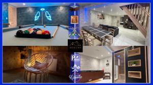 Villas Villa Spacieuse SPA Sauna Billiard Netflix : photos des chambres