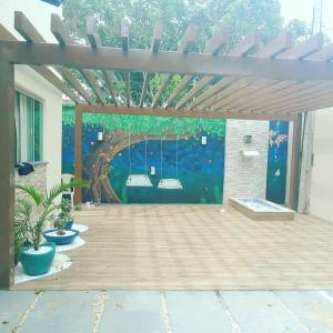 Casa com Piscina e 3 Quartos Climatizados 8km do Centro