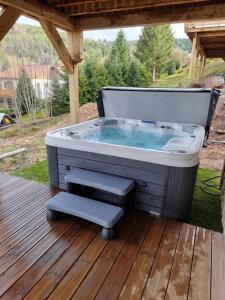 Chalets L'oree des bois, SPA et Sauna : photos des chambres