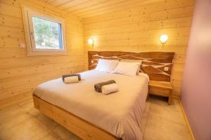 Chalets L'oree des bois, SPA et Sauna : photos des chambres