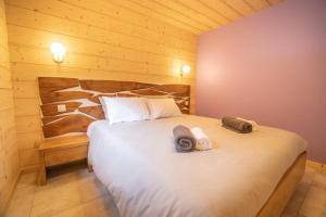 Chalets L'oree des bois, SPA et Sauna : photos des chambres