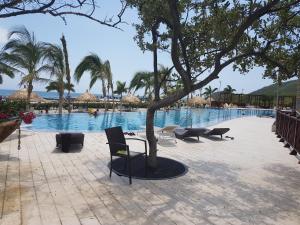 Samaria club de playa, vista infinita desde la torre 4 ,Santa Marta, Salida directa al mar