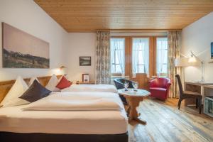 Double Room with Mountain View room in Schweizerhaus Swiss Quality Hotel