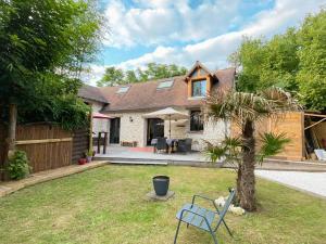 Maisons de vacances W27B - Alla Prima, Super villa au coeur de Giverny : photos des chambres