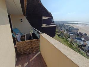 Appartements Appartement Trouville-sur-Mer vue mer imprenable : photos des chambres