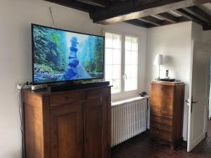 Maisons de vacances Les Volets Bleus-Charmante maison entierement equipee face a la mer pour 2 a 6 personnes : photos des chambres