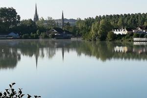 Appartements Appt HAMEAU DU LAC avec piscine et vue sur le lac : photos des chambres