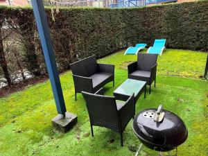 Appartements Super appart 50m² avec jardin V2 : photos des chambres