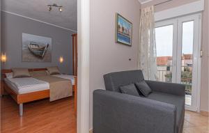 Nice Apartment In Vodice With 1 Bedrooms And Wifi