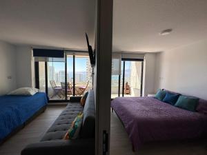 Maravilloso Dpto en Concon Nuevo, con PISCINA y ESTACIONAMIENTO en edificio ECO COSTAS de CONCON frente a Dunas y al MAR, a pasos del Jumbo con Estacionamiento gratuito techado-check in 24-7 cable y wifi EN BOSQUESDEMONTEMAR