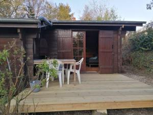 Chalets Chalet en pleine nature au bord d'un etang : photos des chambres