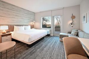 King Room with Sofa Bed and Balcony room in TownePlace Suites by Marriott Dallas Rockwall