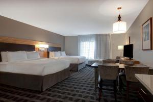 One-Bedroom Queen Suite with Sofa Bed room in TownePlace Suites by Marriott Monroe