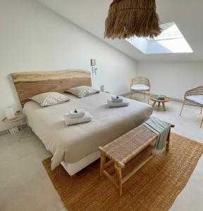 Appartements Paillote Perchee a 180 ° sur la mer : photos des chambres