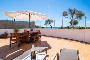 Stunning terrace with ocean view