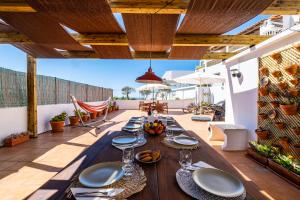 Stunning terrace with ocean view