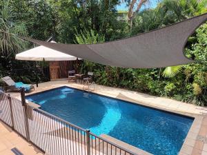 Tropical Poolside Retreat