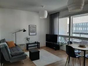 Premium kaksio Rauman keskustassa, parveke ja sauna - 新考蓬基