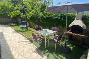 3 Pièces climatisé en rez de jardin avec piscine