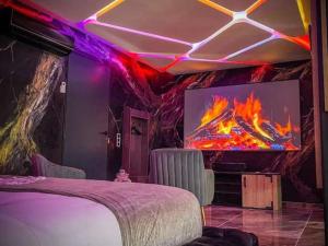 Appartements Krystalisya Room Suite Spa Privatif Sauna Jacuzzi Siege Massant : photos des chambres