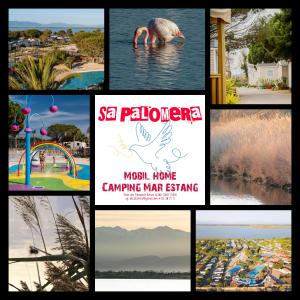 Mobil Home-Sa Palomera- Camping Mar Estang-Canet en Roussillon 66140