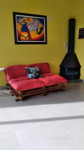 Casa de Praia a 550m da praia de Balneário Rosa do Mar e 350m da Lagoa da Tapera.