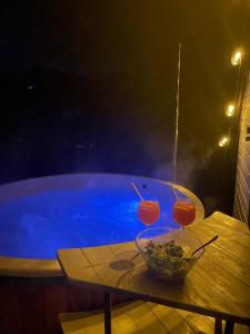Przystanek Kaszuby z balią i jacuzzi