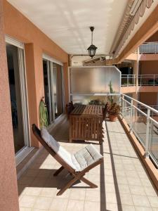 Appartements Cote Azur vista mare 50 m spiaggia : photos des chambres