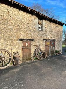 Maisons de vacances Gite campagnard Lamalpapoche : photos des chambres