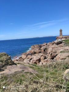 Maisons de vacances Emy au coeur de Perros-Guirec : photos des chambres