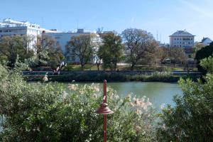 Leones Home, parking y vistas al río
